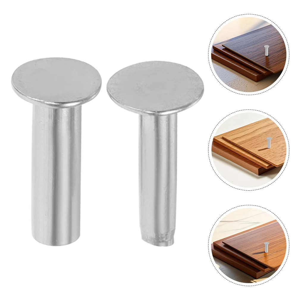 

7 Pairs Kitchen Knife Handle Chef Rivets Screws Cutlery for Metal Accessories Pins