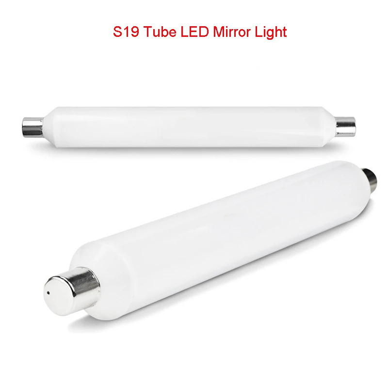 10pcs S19 LED Tube Mirror Front Lamp Table Desk Bar Reading 7w AC220V Kitchen Bathroom 3000k Natural White 4000k White 6000k