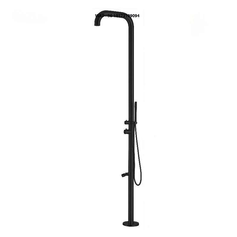 Weather-Resistant Outdoor Shower Kit for Backyard and Camping