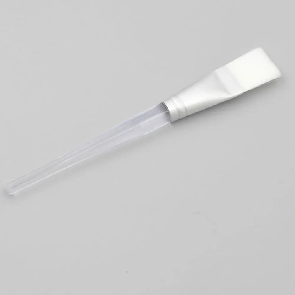3 pezzi manico in cristallo trasparente pennello per maschera per il viso applicatore lungo e durevole per siero viso buccia strumento per il trucco della cura della pelle fai da te