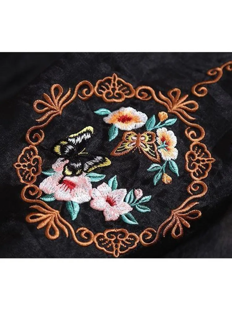 Gonna in tulle a rete ricamata a vita alta per la danza classica |   Mezza gonna elegante e fluida per palcoscenici e allenamento