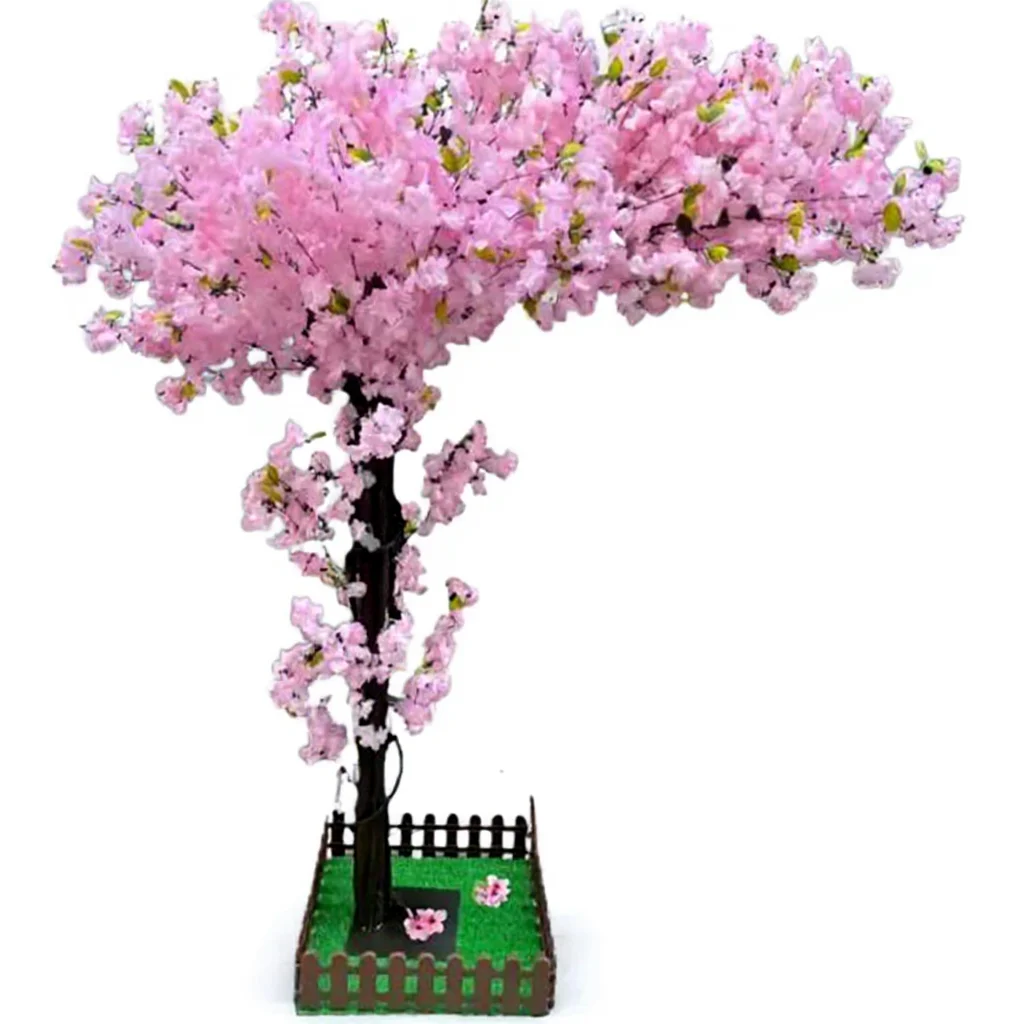 

Искусственное вишневое дерево - Фальшивый цветок Фоновая стена, Имитация ветвей и виноградной лозы - для дома, офиса, украшения в помещении, Искусственные растения для внутреннего использования, Украшение потолочного кондиционера, Цветок вишни в японском 