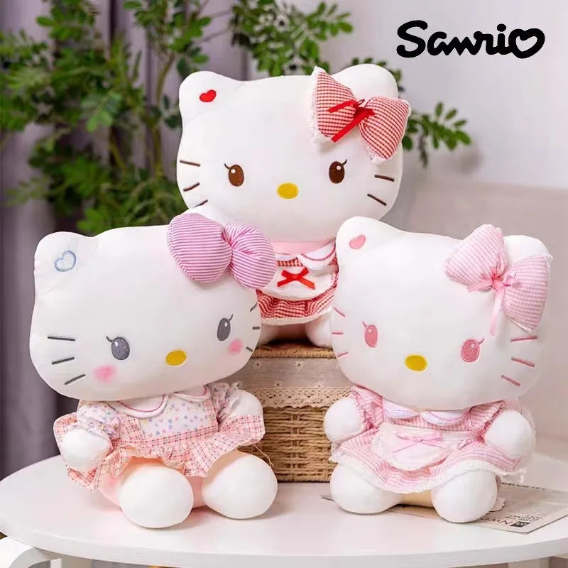 

Sanrio, Hello Kitty Kuromi Melody Cinnamoroll плюшевые игрушки Lolita Kawaii детские подарки Рождественские мягкие игрушки Детские куклы для детей