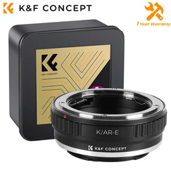 K & F Concept Lens Adapter for Konica AR Mount Lenses to Sony E Camera Mount Compatible with Sony E A5000 A6000 A6400 A7C A7C2