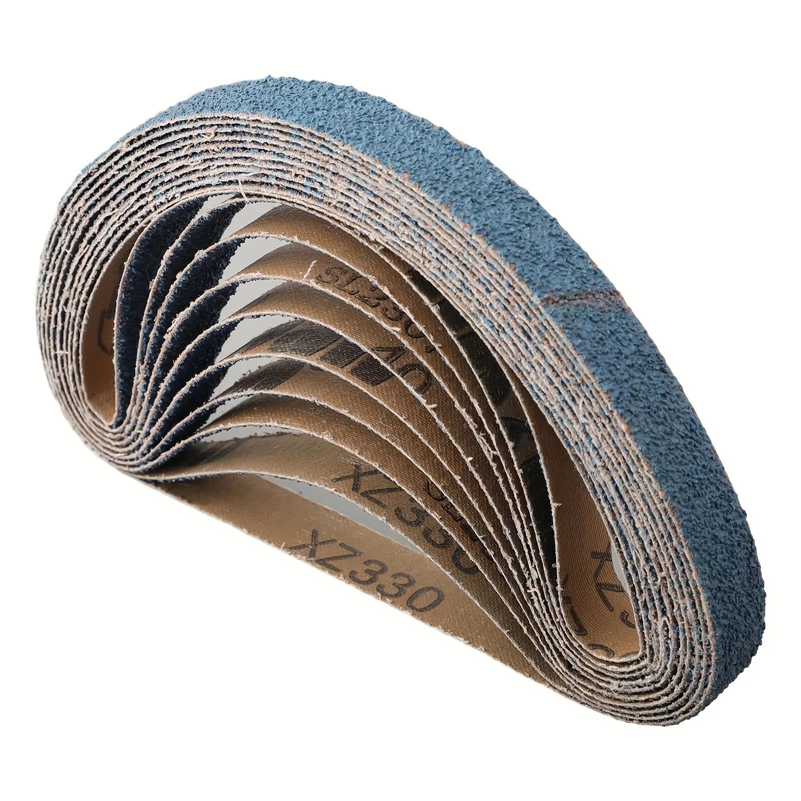 

10/12 шт., шлифовальные ленты для напильника, циркониевая шлифовальная бумага 40, 60, 80, 120, зернистость 20 мм x 520 мм для шлифовки металла, полировки, абразивные инструменты