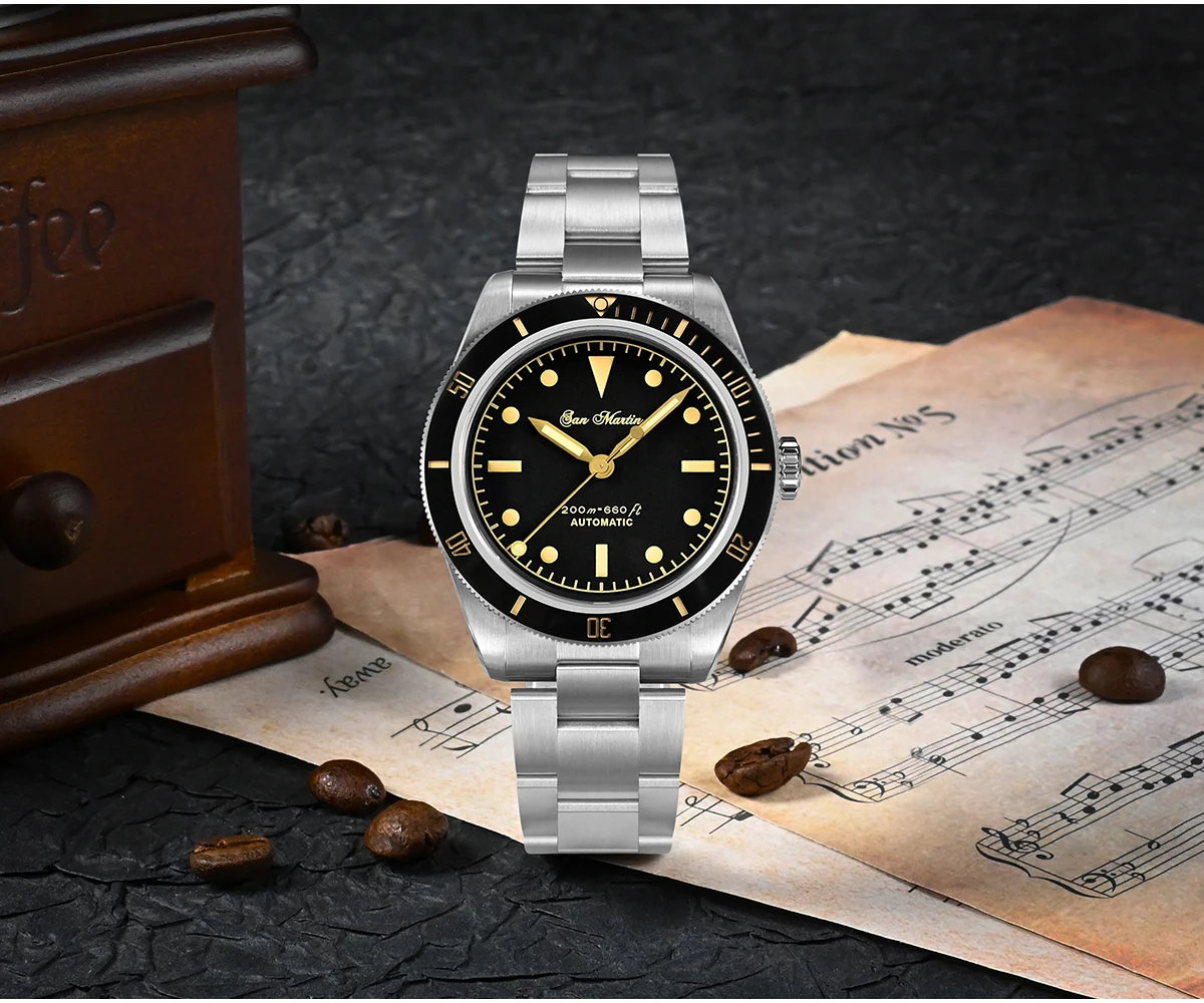 Militari Orologi Subacquei Orologi Da Parete Migliori NC San Martin SN046G Orologi Subacquei In Acciaio Inossidabile Militari Orologi Subacquei Orologi Da Parete Migliori NC San Martin SN046G Orologi Subacquei In Acciaio Inossidabile