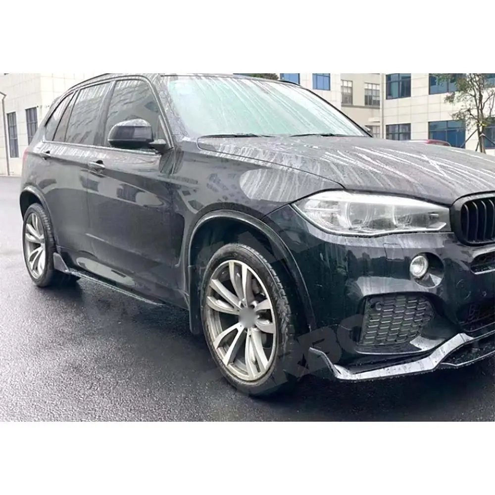 

Car Front Bumper Lip Chin Spoiler Body Kits for BMW X5 F15 M Sport 2015 2016 2017 2018 Add On Parts Accessories