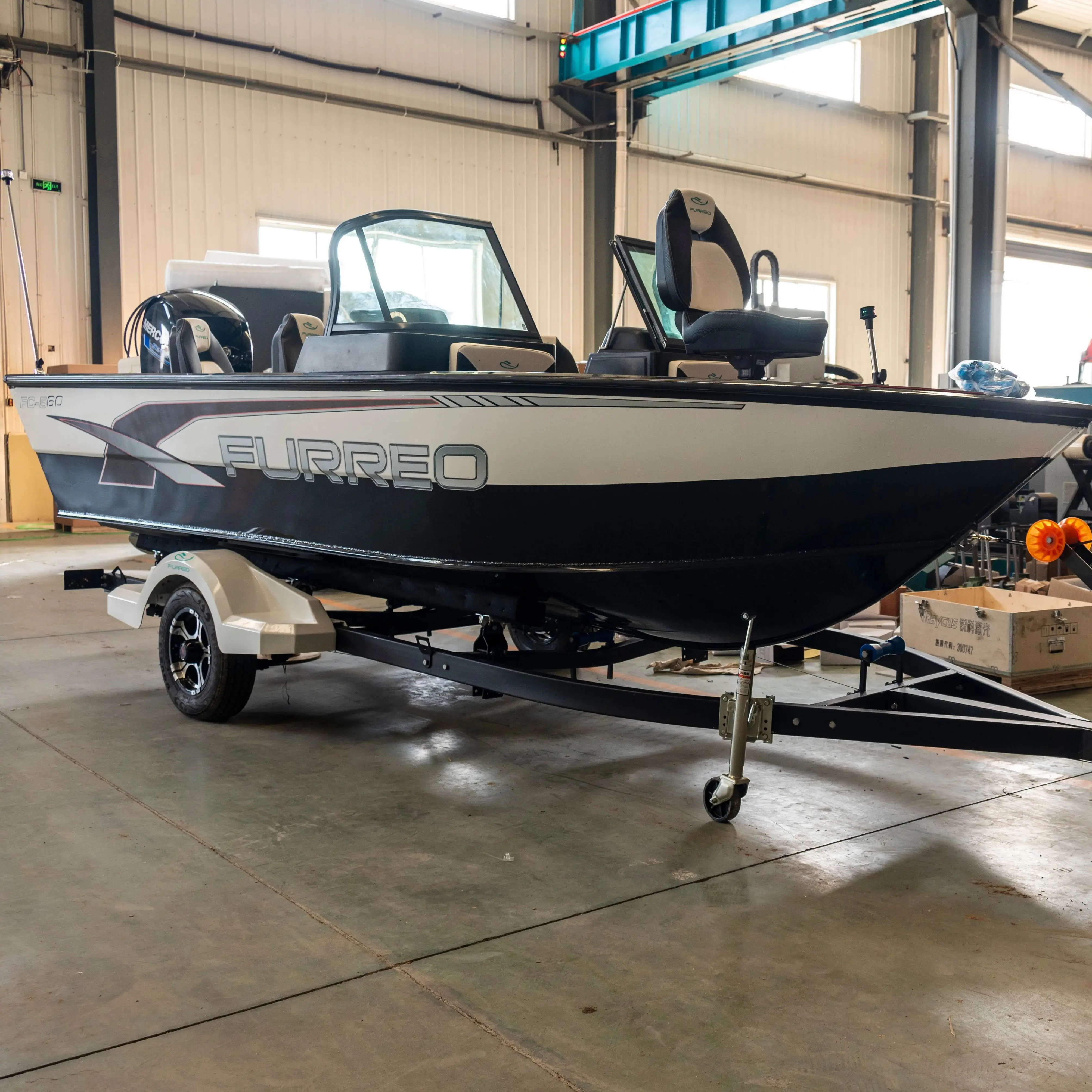 Yacht de aluminio