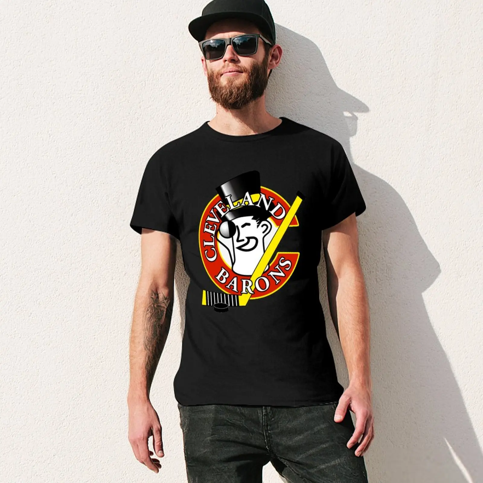 BEST SELLER - Cleveland Barons Merchandise T-Shirt T-Shirt affliction shirts quick-drying anime clothes mens cotton t shirts