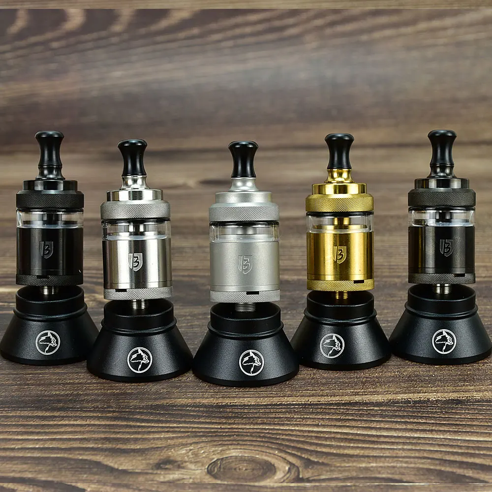 Berserker Mini V3 MTL Tank 2ML/4ML BSKR Mini V3 MTL RTA VAPE 22mm single coils vape 316ss tank E-Cigarette Atomizer