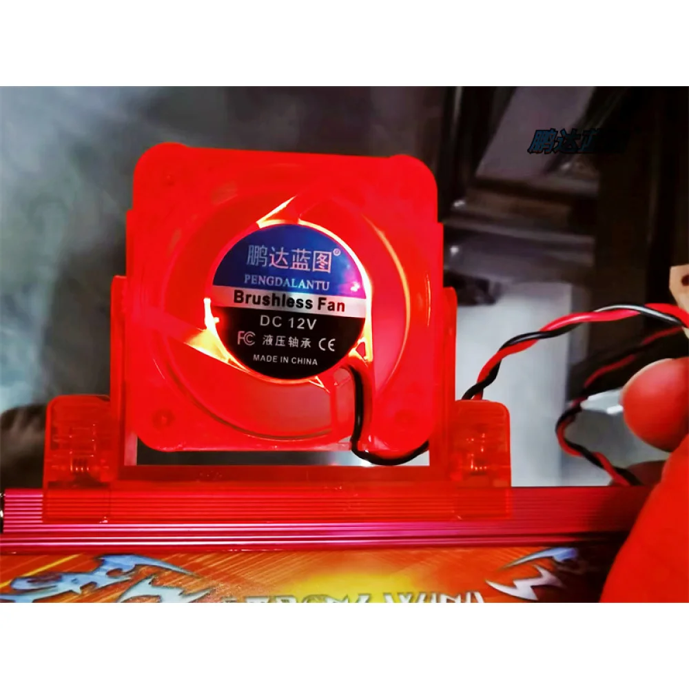 Pengda Blueprint Desktop MeMory Card Vest dissipatore di calore LED Light 4010 Mute 4CM Computer Fan40 * 40*10mm