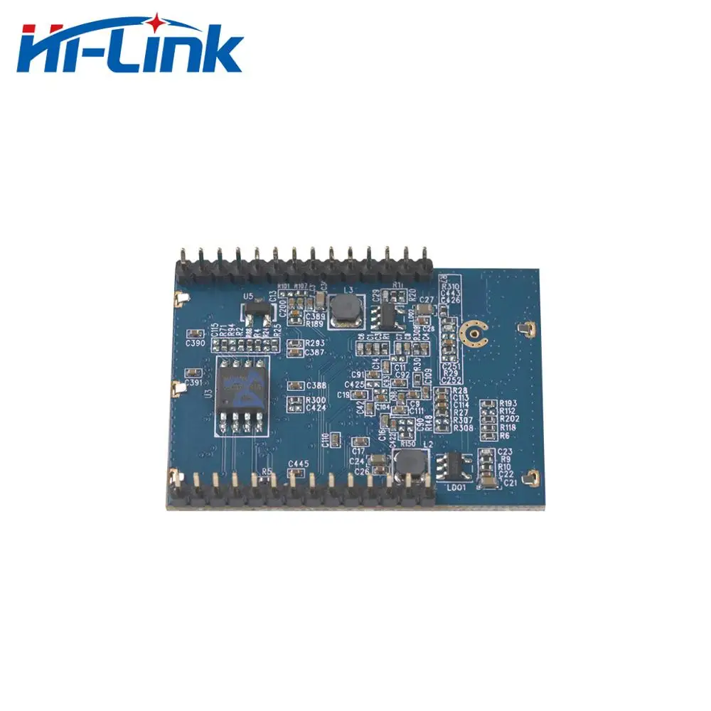 Free Shipping RT5350 HLK-RM04-E RS232/RS485 Serial to WIFI Embedded Wireless Module with 16MB RAM and 4M Flash