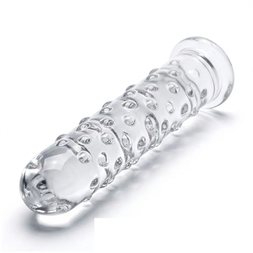 27cm Glass Huge Dildo Long Glass ware fake penis Crystal Anal butt plug virgina Sex Toys for women masturbation products