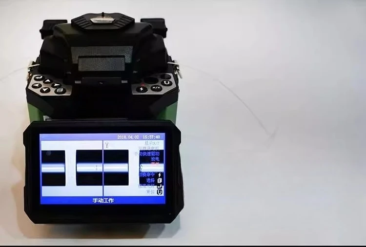 

Automatic fiber optic cable melting machine, thermal melting welding machine