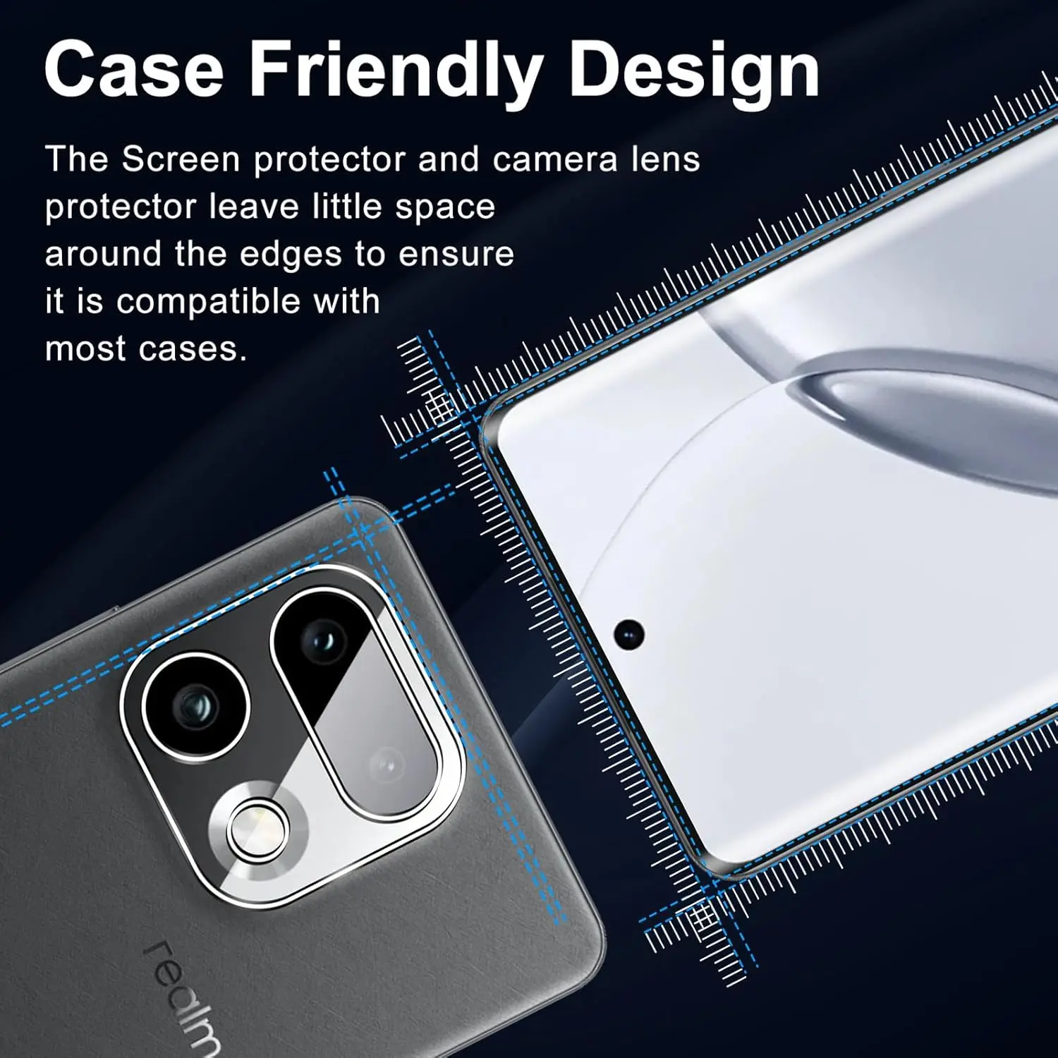 3D 9H Tempered Glass for Realme 16Pro Plus Global Screen Protector Camera Lens Film for Realme16Pro Plus RMX5131