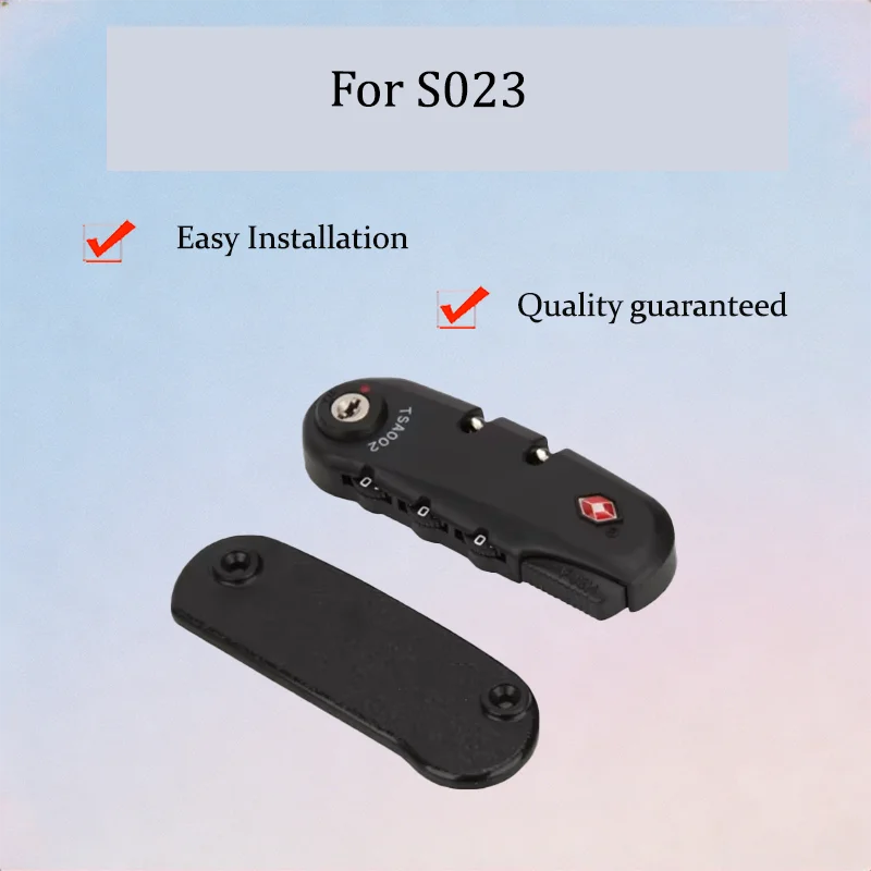 

Легкий противоугонный кодовый замок из сплава S-023 для чемодана