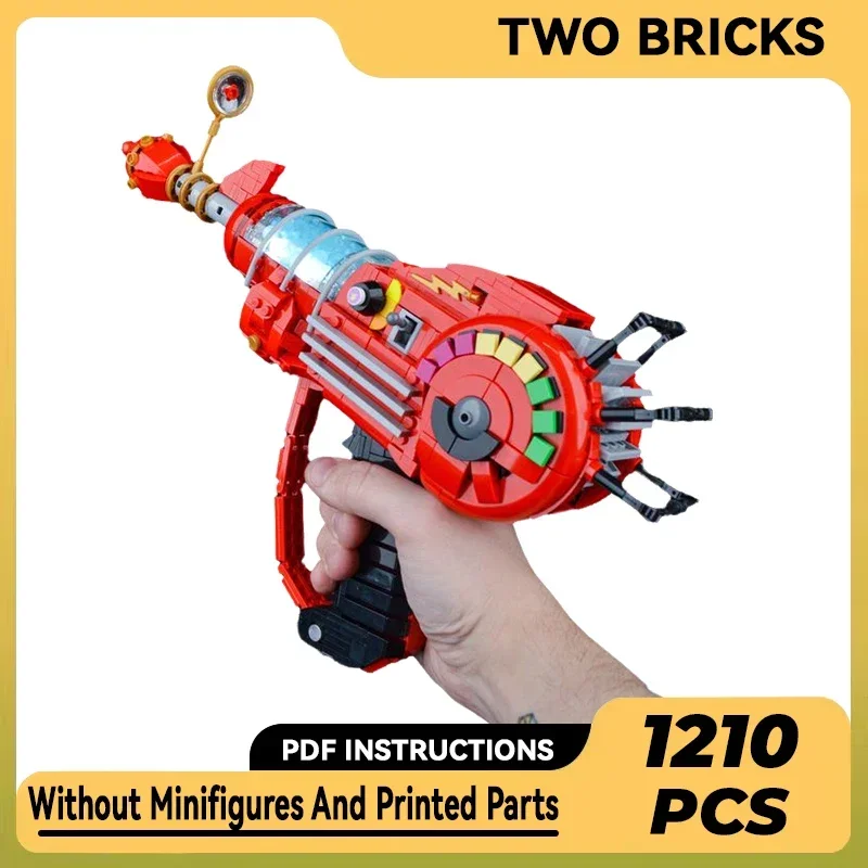 Popular Game Model Moc Building Bricks Miracle Weapon Ray Gun Technology Modular Blocks Gifts Christmas Toys DIY Sets Assembly