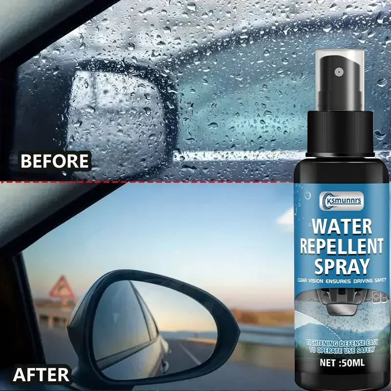 

Fasilawei High-Visibility Anti-Fog Spray - Rainproof Coating for Car Windshield Mirror Easy Apply