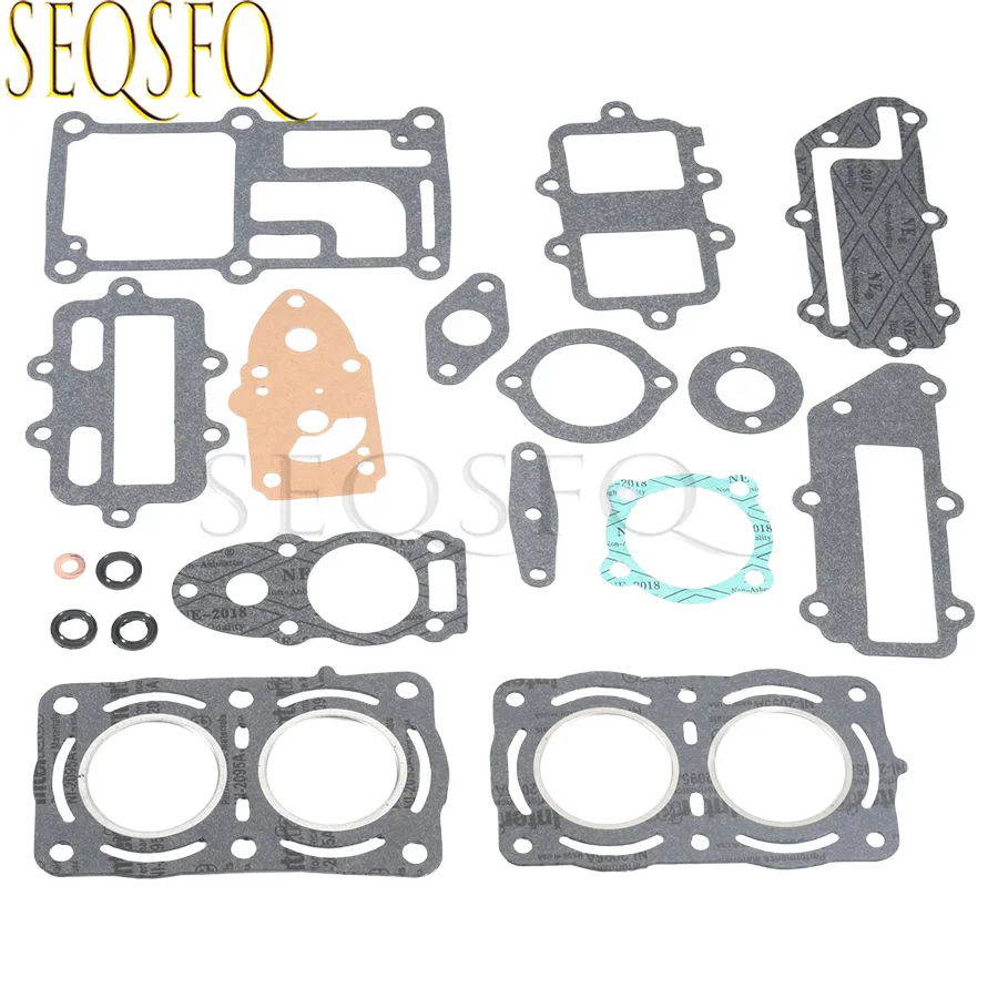 

11400-98839 Power Head Gasket Kit For Suzuki Outboard Motor 2T 5HP 11400-98890 2 Cylinder Model Boat Engine Replaces Parts