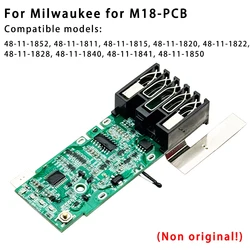 For M18 PCB Charging Protection Circuit Board For Milwaukee 18V 3Ah 4Ah 5Ah 6Ah Li-ion Battery PCB Board Motherboard 48-11-1811