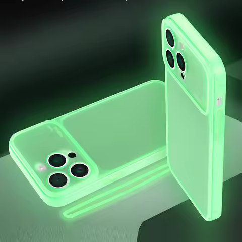 Night Light Luminous Clear Silicone Large Window Phone Case For Samsung Galaxy S24 S23 Ultra S22 S21 Plus S20FE Shockproof Cover