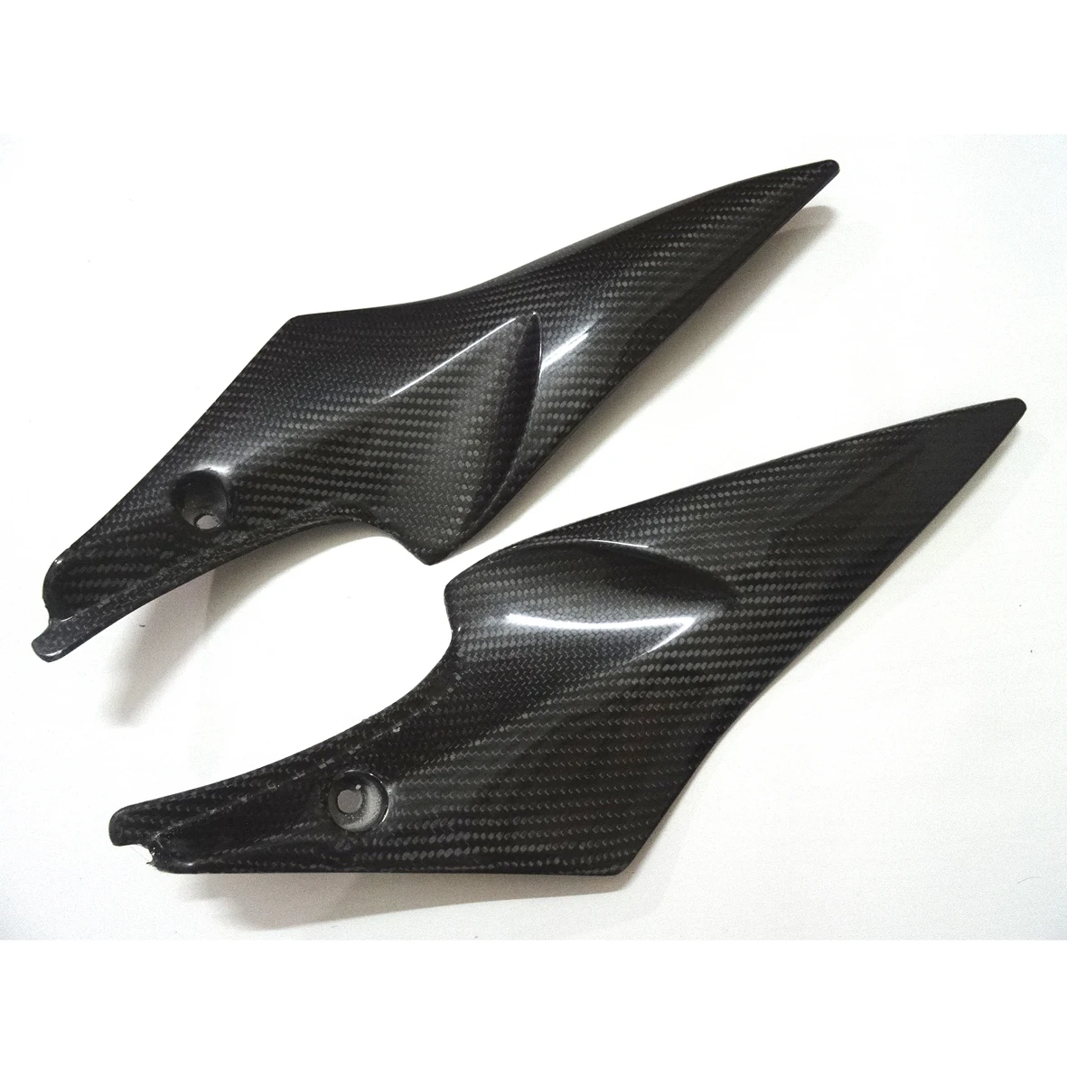 

100% Carbon Fiber Gas Tank Cover Left Right Sides Panels Fairing For Suzuki GSXR600 GSXR750 2006 2007 GSX-R 600 750