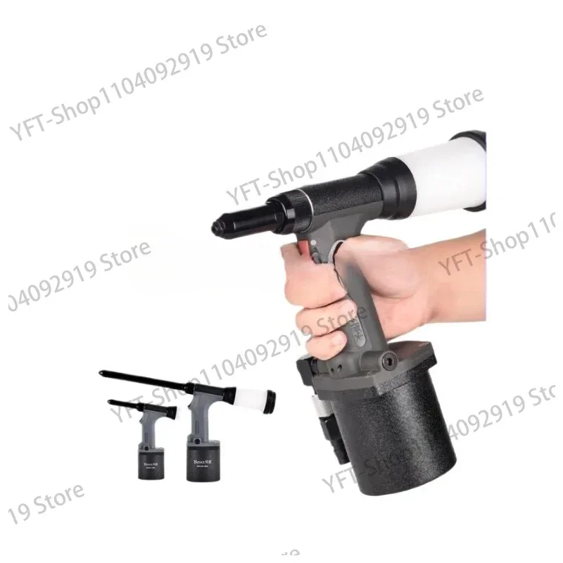 Pneumatic Riveting Gun Aluminum Core Stainless Steel Nail Industrial Grade Self-Priming Automatic Riveting Rivet Table