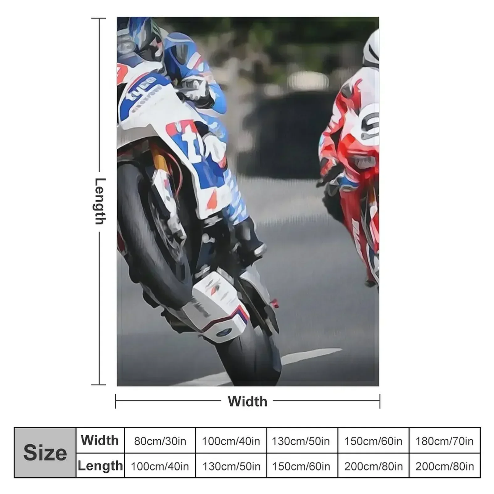 Isle of Man TT Intensity Throw Blanket Moving decorative Baby halloween Blankets