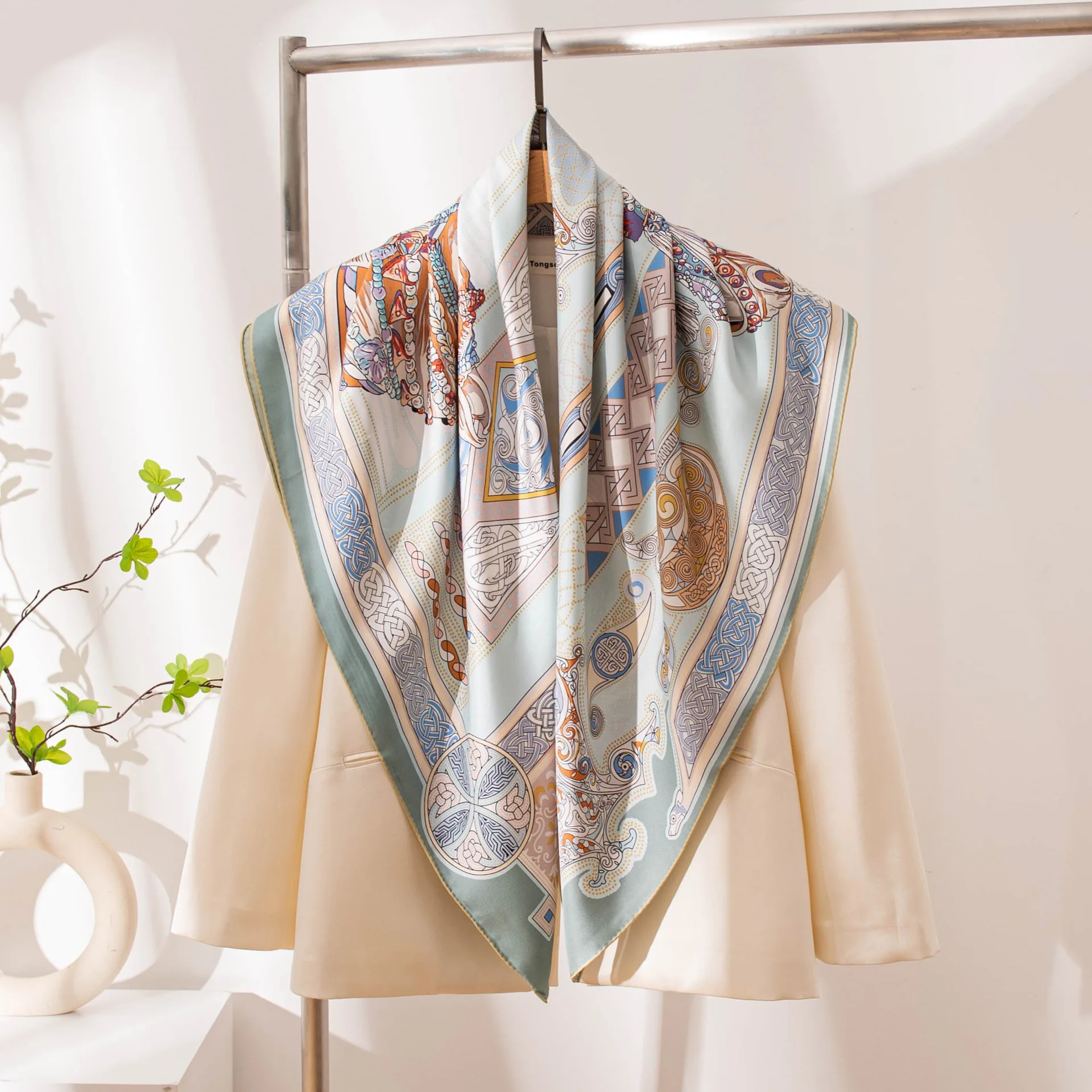 Mother's Day Gift Summer New Scarf Commuter's All-Matching Shawl Kerchief Neckerchief