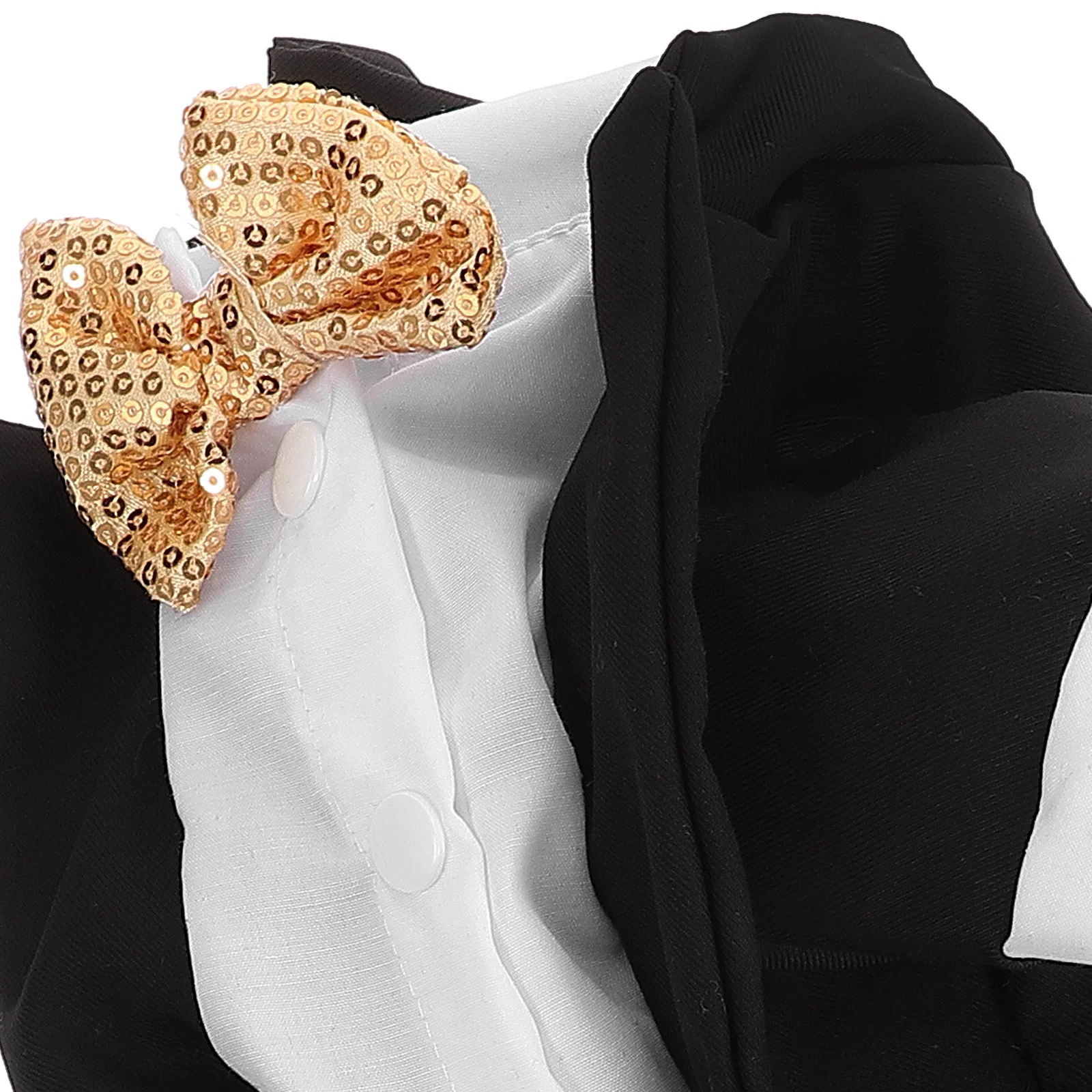 

1Set Pet Formal Tuxedo Stylish Tailcoat Dog Dress Outfit for Wedding Party Puppy Cat Comfortable Suit Clothes for Cats