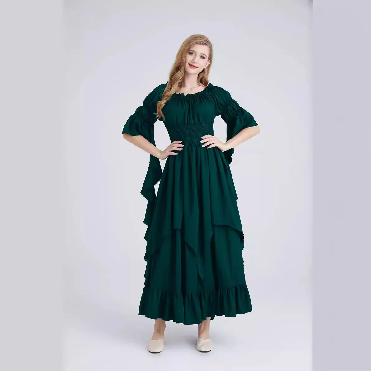 Retro Halloween-kostuum Renaissance Dr Etnische podiumkleding voor dames Traditionele Chinese Faion Lente 2026 Nieuwe collectie