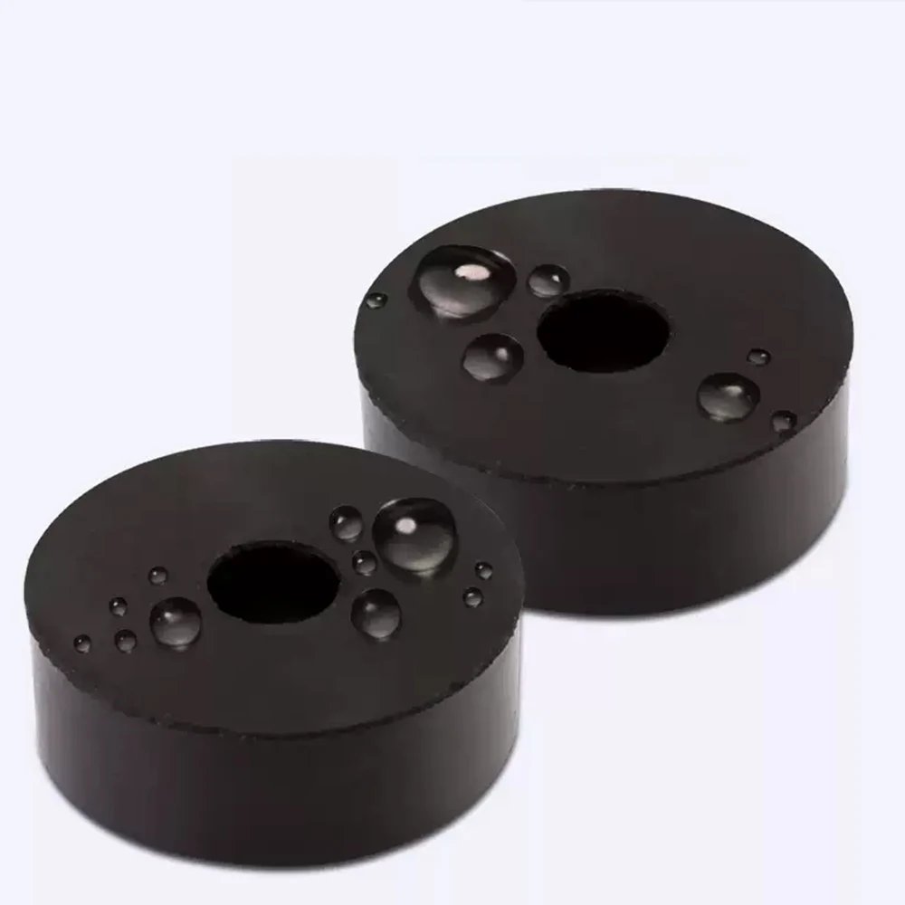 وسادة تخميد مطاطية مستديرة/غسالة تخميد لفائف المروحة/وسادة مطاطية ممتصة للصدمات وعازلة للصوت غسالة قدم OD 90 مللي متر-140 مللي متر