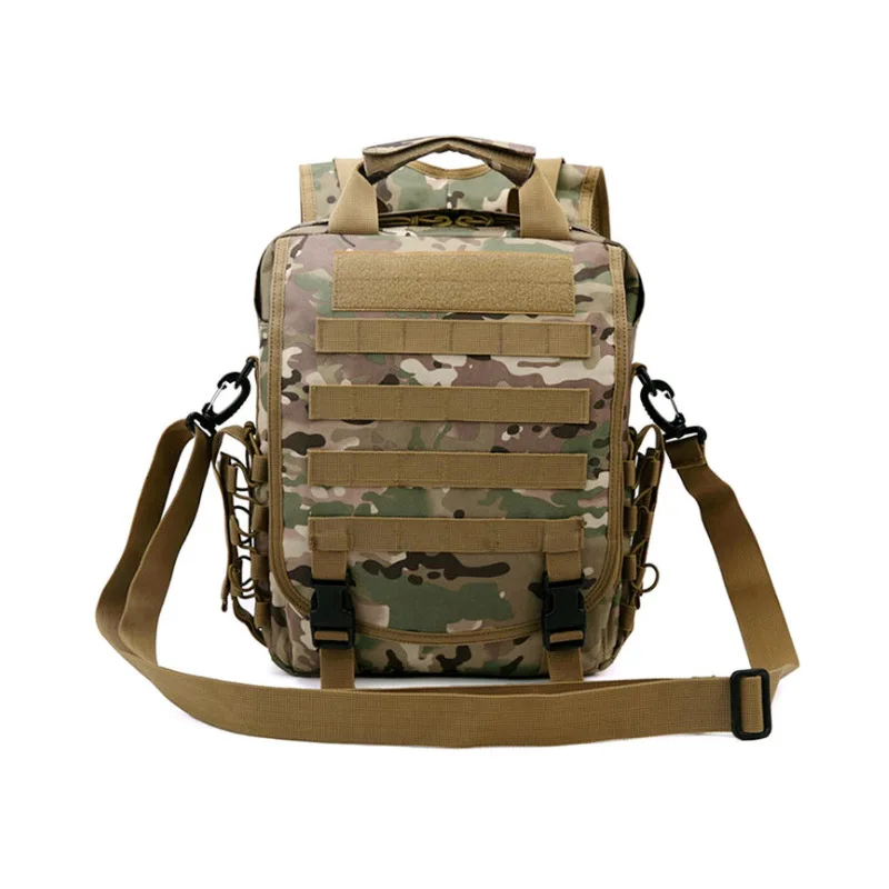 Outdoor Tactical Camouflage Backpack 10L Capacity Multifunctional Shoulder Bag Computer Knapsack Sports Hiking Waist Bag Mochila