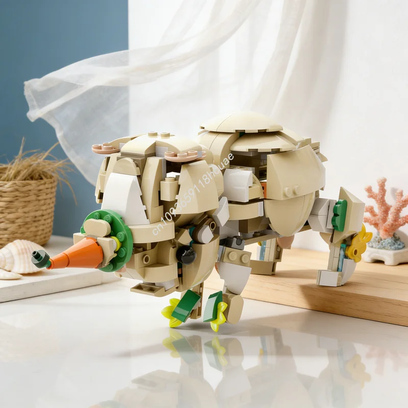 

316pcs MOC Creator 3 1 Erumpent Alternate Model Building Blocks Construction Christmas Gifts DIY Education Toy Idea Kids Brick