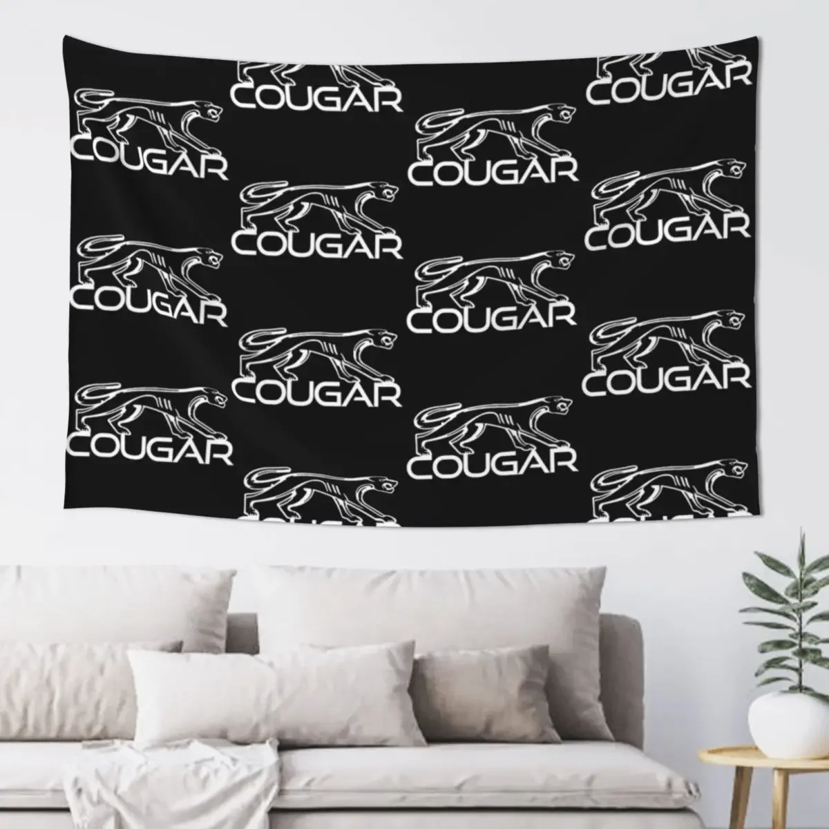 Mercury Cougar Tapestry Decoration Bedroom Decorative Wall Murals Room Decor Aesthetic Aesthetic Room Decor Korean Tapestry