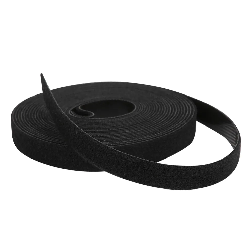 4 Pcs Durable Reusable Hook and Loop Tape Adjustable Heavy Duty Cable Fastener Self-Gripping Straps Cable Management