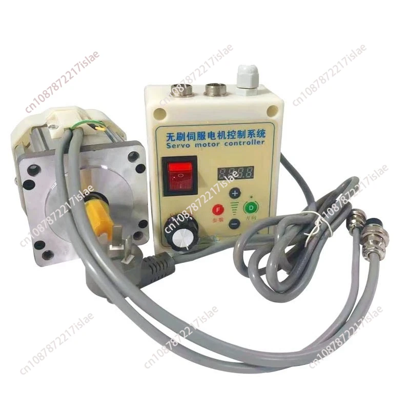 

2200W AC Motor for Industrial Sewing Machine Mute Brushless Servo Motor with Speed Controller Belt Machine Tools Part