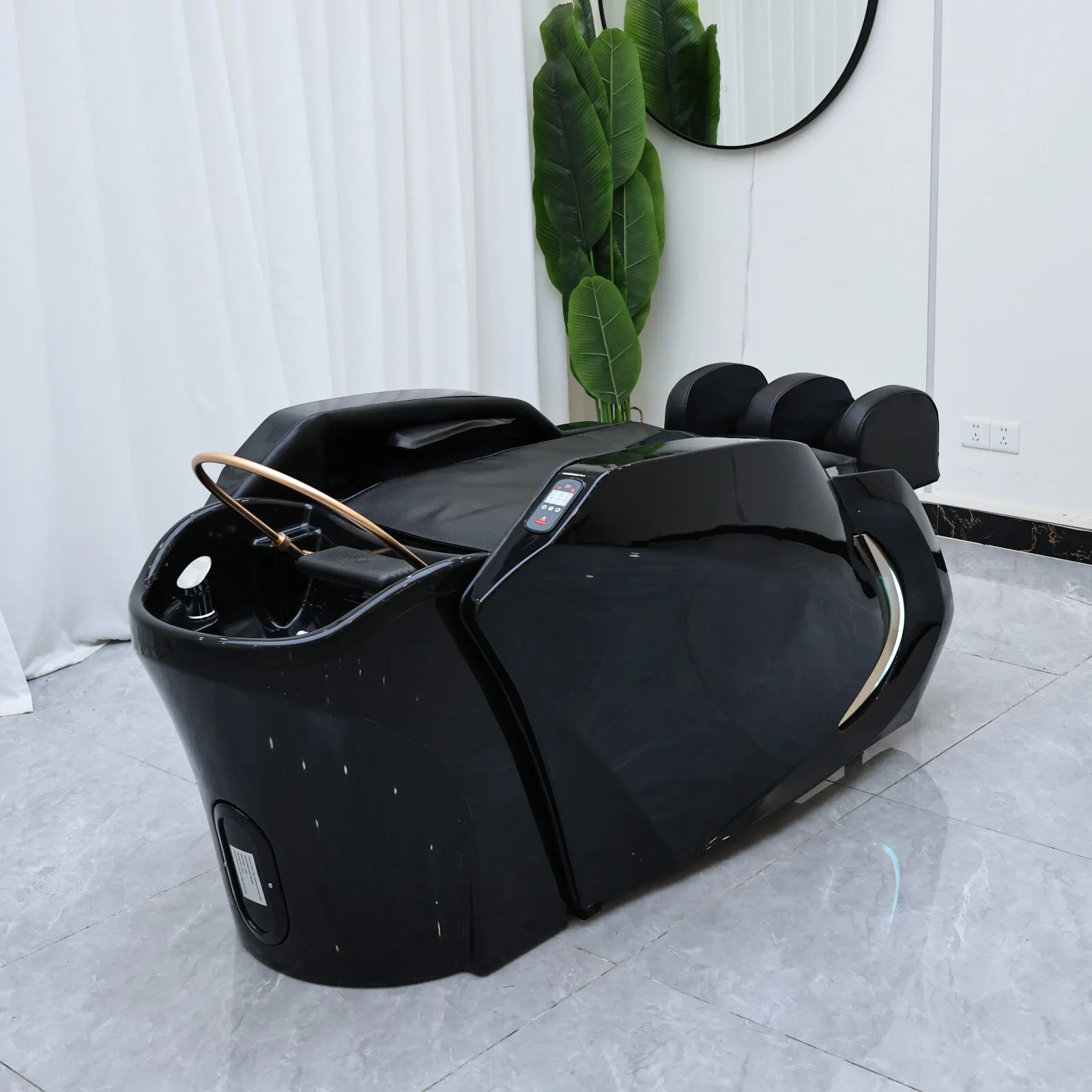 XinSheng Hair Salon Shampoo Bed Head SPA Fumigation Machine Electric Massage Table for Leisure Health Store Commercial Furniture