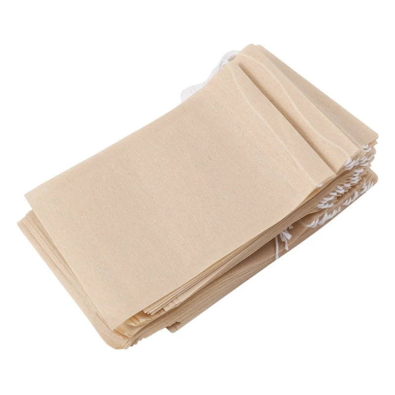 

2000 Pack Tea Filter Bags,Disposable Paper Tea Bag With Drawstring For Loose Leaf Tea,Coffee(Natural Color)