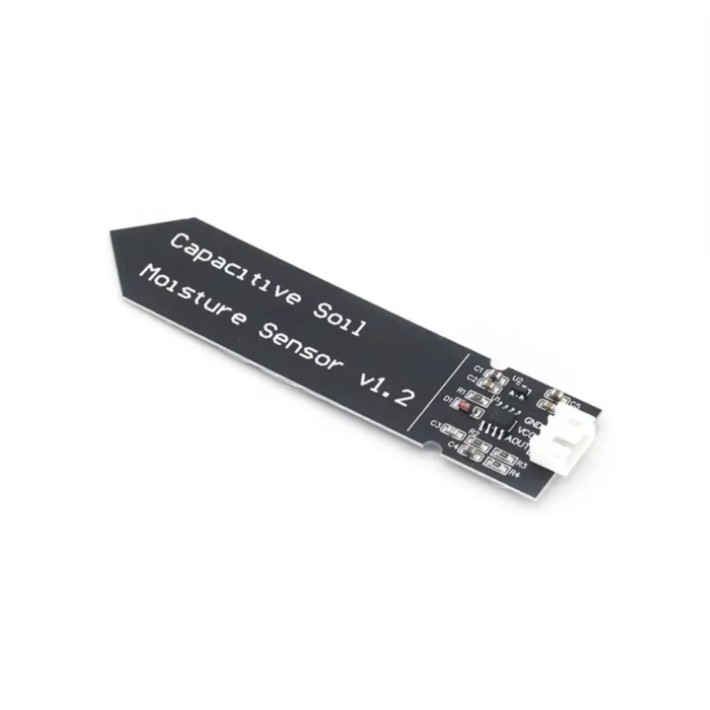 10 sensores capacitivos de umidade do solo, não facilmente corrodada, linha de transmissão de trabalho de ampla tensão