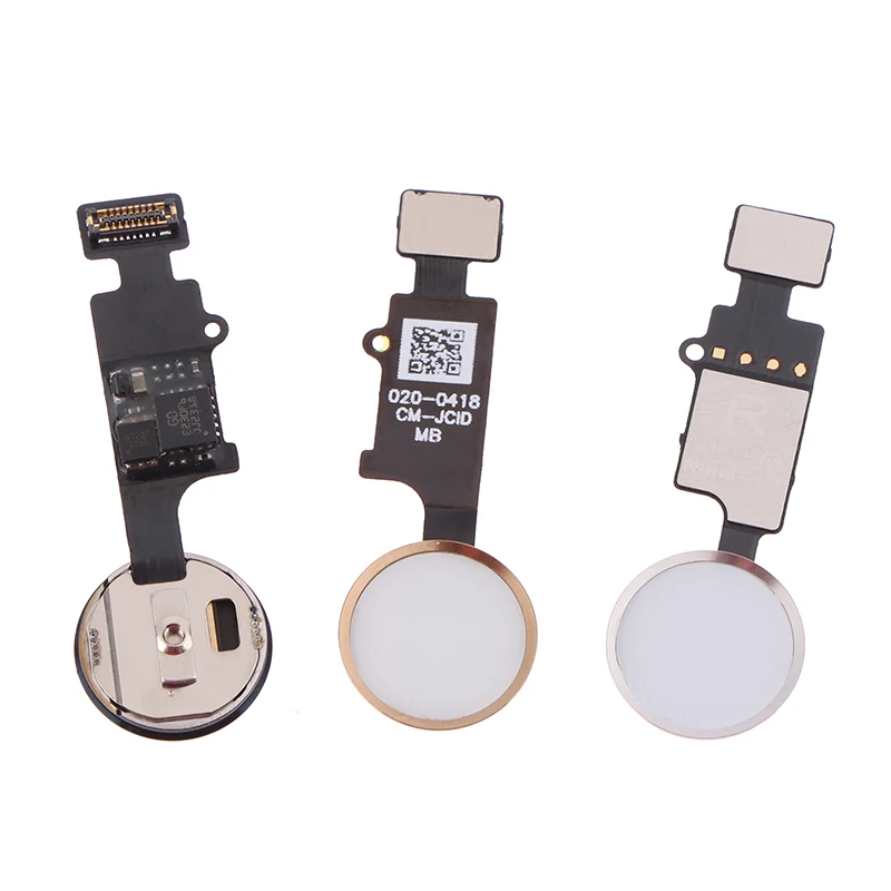 Return Back Home Button Flex Cable Replacement For Phone 7 8 7Plus 8Plus Connector Phone Parts Repair No Touch ID