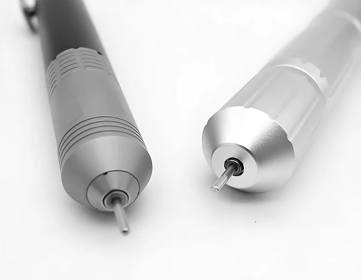 Dental Lab High‑Speed Pneumatic Engraving Handpiece, Dental Carving Machine with Ceramic Bearing, Powerful for Precise Polishing