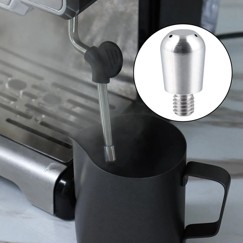 Stainless Steel 3 Holes Steam Nozzle Coffee Machine Steam Nozzle Coffee Make Machine Parts Nozzle For GEMILAI CRM3605