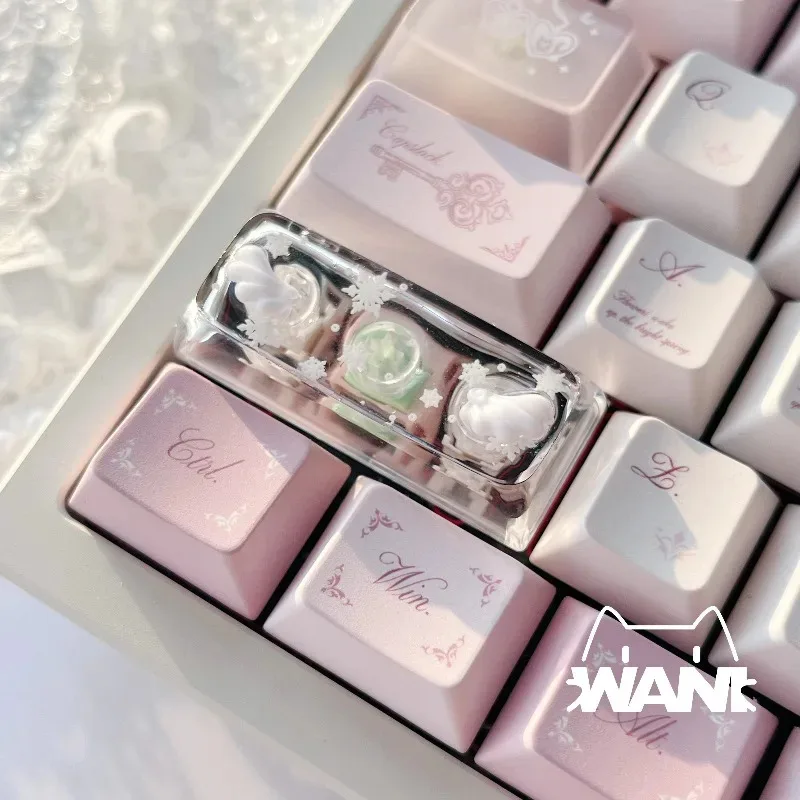 Wani Handmade Key Caps Set Artisan Keyboard Caps Custom Resin DIY