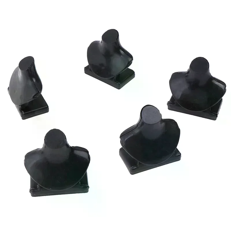 5pc Dollhouse Bracket Toy Miniature Necklace Accessories Jewelry Black High Quality Durable Material Easy to Use