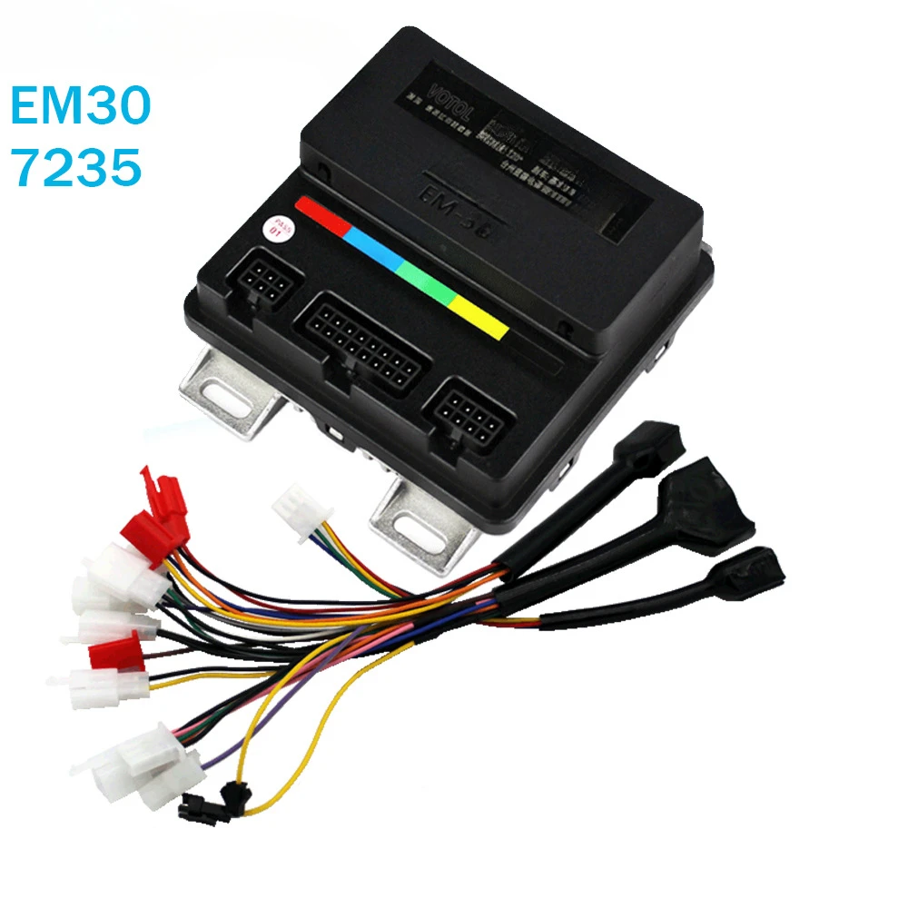 Applicable to electric vehicle electric friction intelligent sine wave EM30 motor controller 7235S weak magnetic field