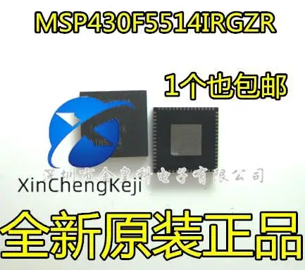 

10pcs original new MSP430F5514IRGZR silk screen M430F5514 micro control QFN