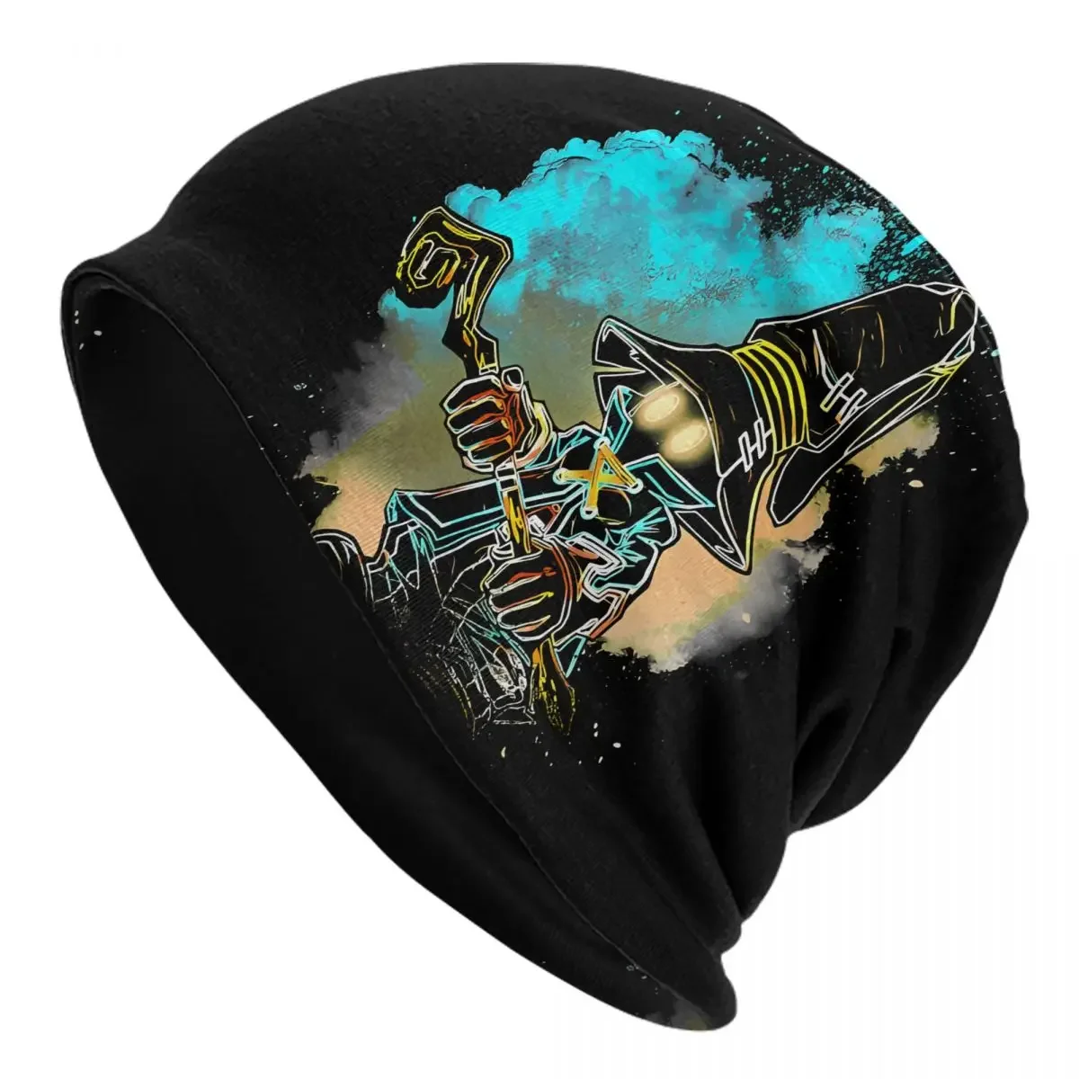 Soul Of The Black Mage Beanies Caps Hat Fashion Bonnet Hats Men