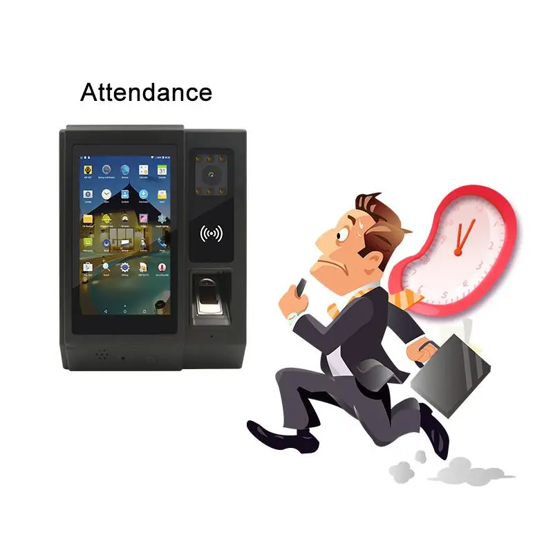 HFSecurity HF-A5 Robuste Biometrische Android 6,0 Fingerprint Zeit teilnahme & Access control