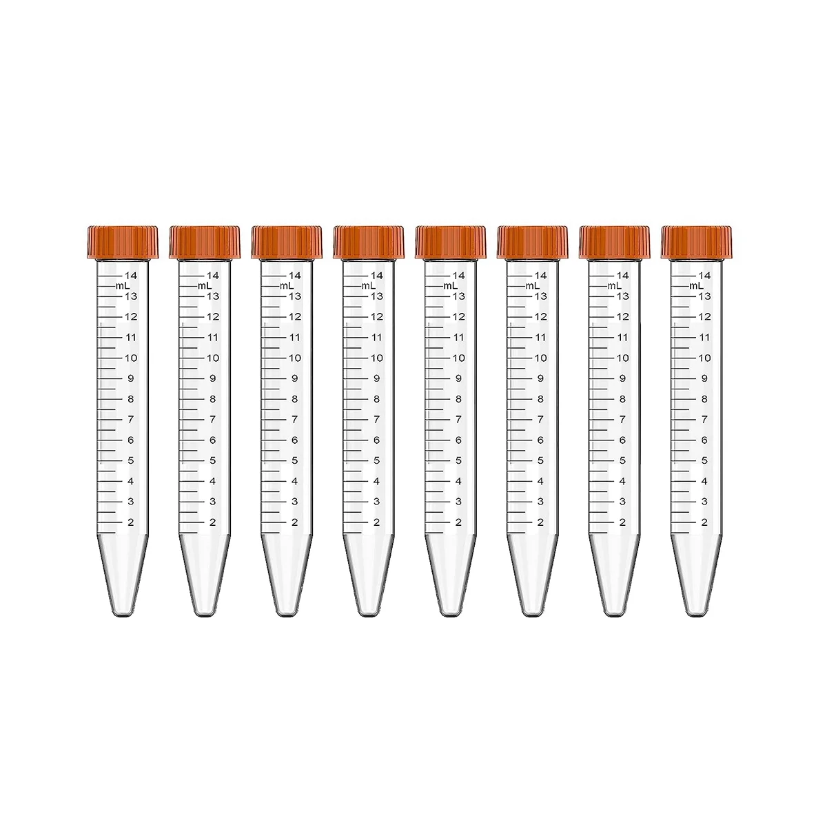 Cylinder wirówki stożkowe-15ML cylinder wirówki s, 25 szt. Sterylne rurki z zakrętki szczelnymi, rurki stożkowe